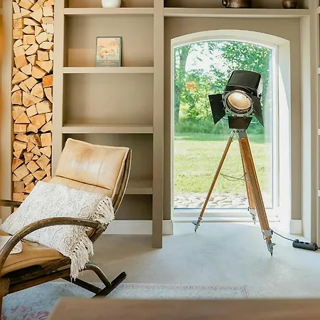 度假居 Historic With Moat On Eiderstedt Tetenbull