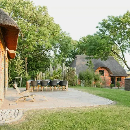 Historic With Moat On Eiderstedt