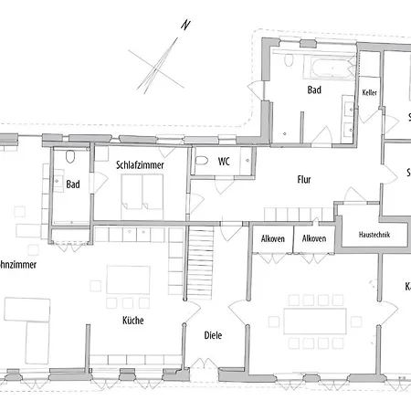 Historic With Moat On Eiderstedt 度假居 Tetenbull